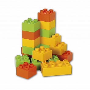 Строительные кубики 18 штук для грузовика 22 см. (Efko, 37126EF-CH)